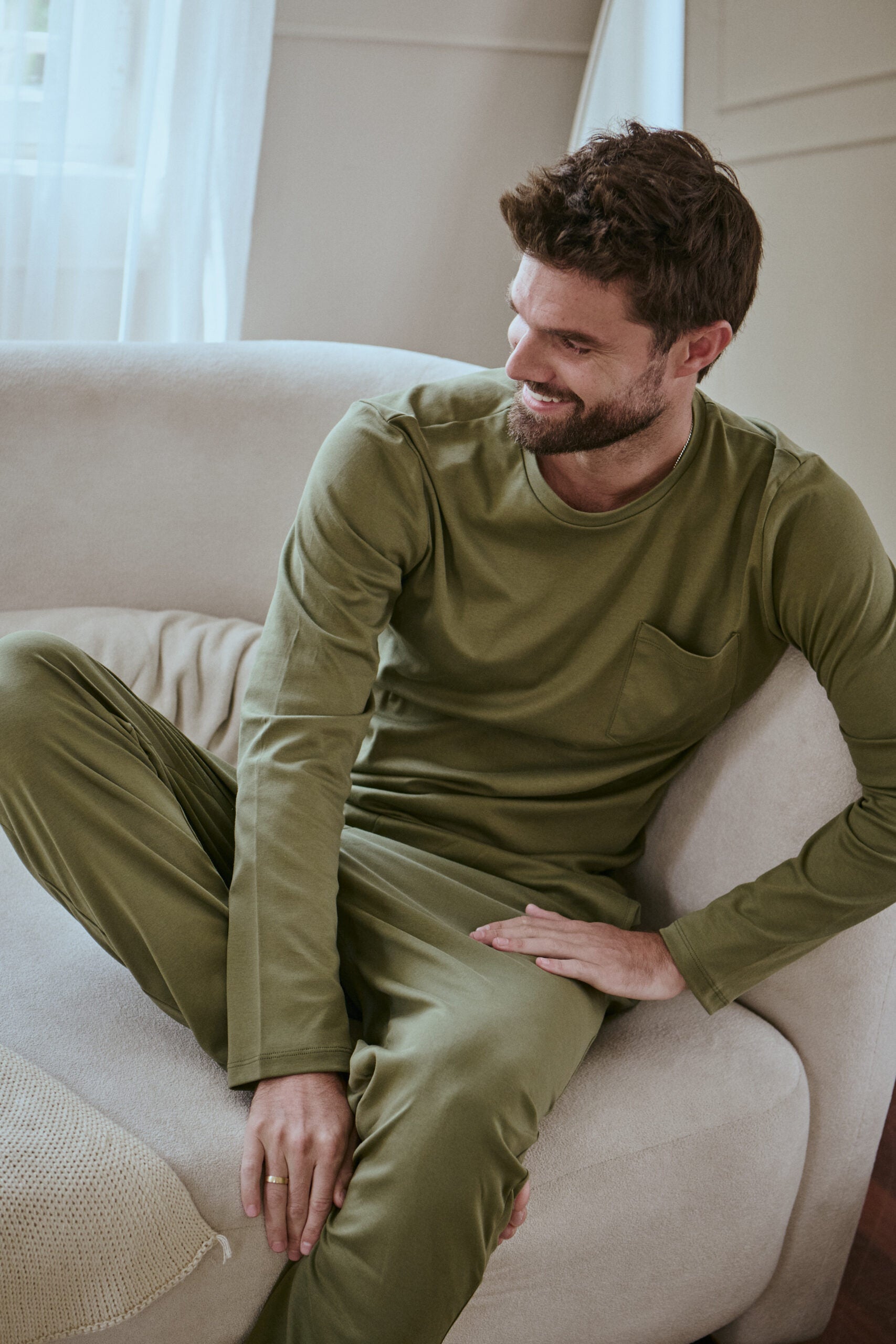 Pima Soft Olivo - For Him