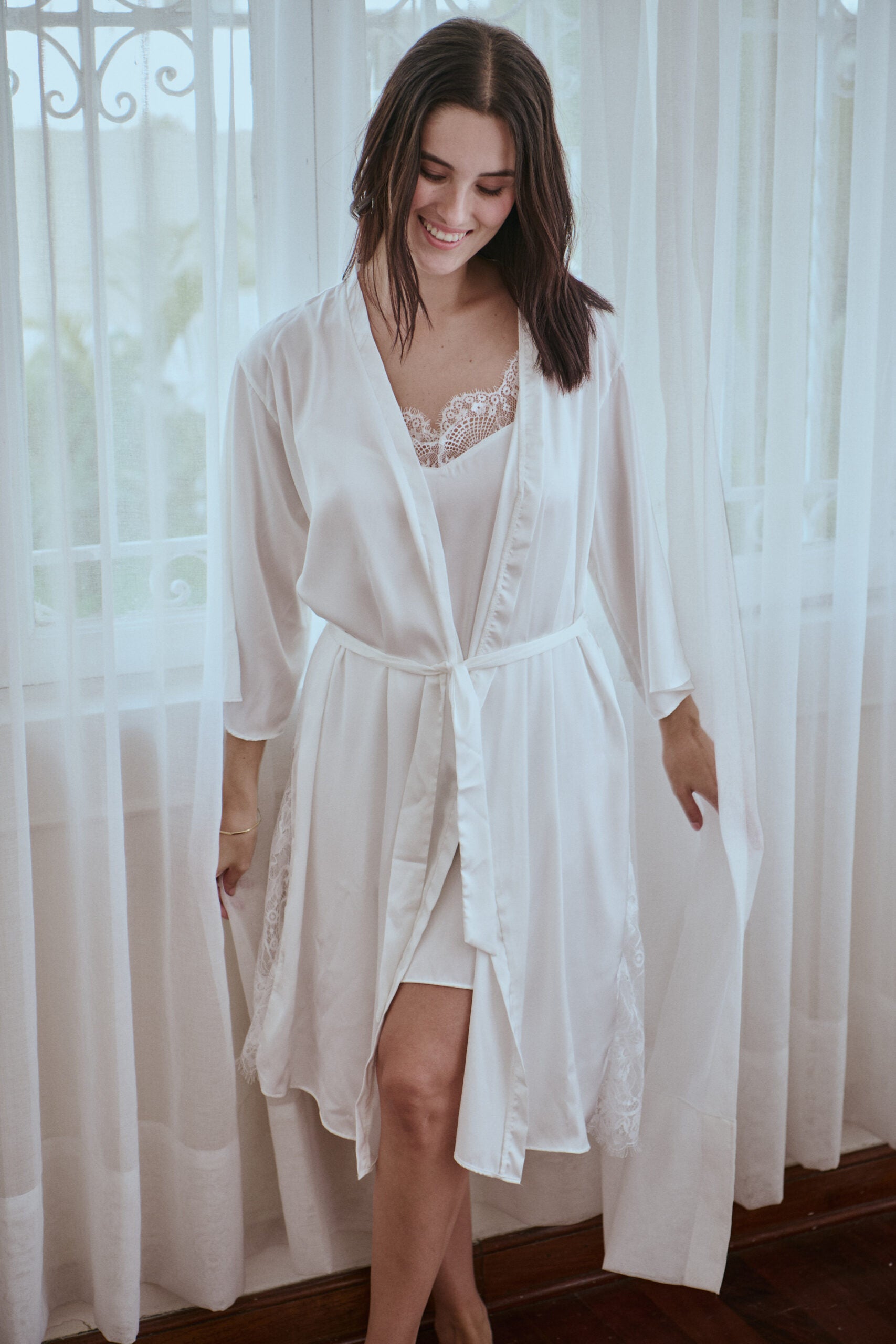 Bridal Short - Box (Vestido + bata)