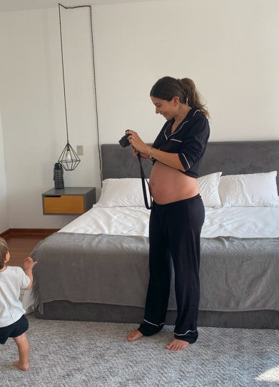 All Black Soft PJ - For Mom