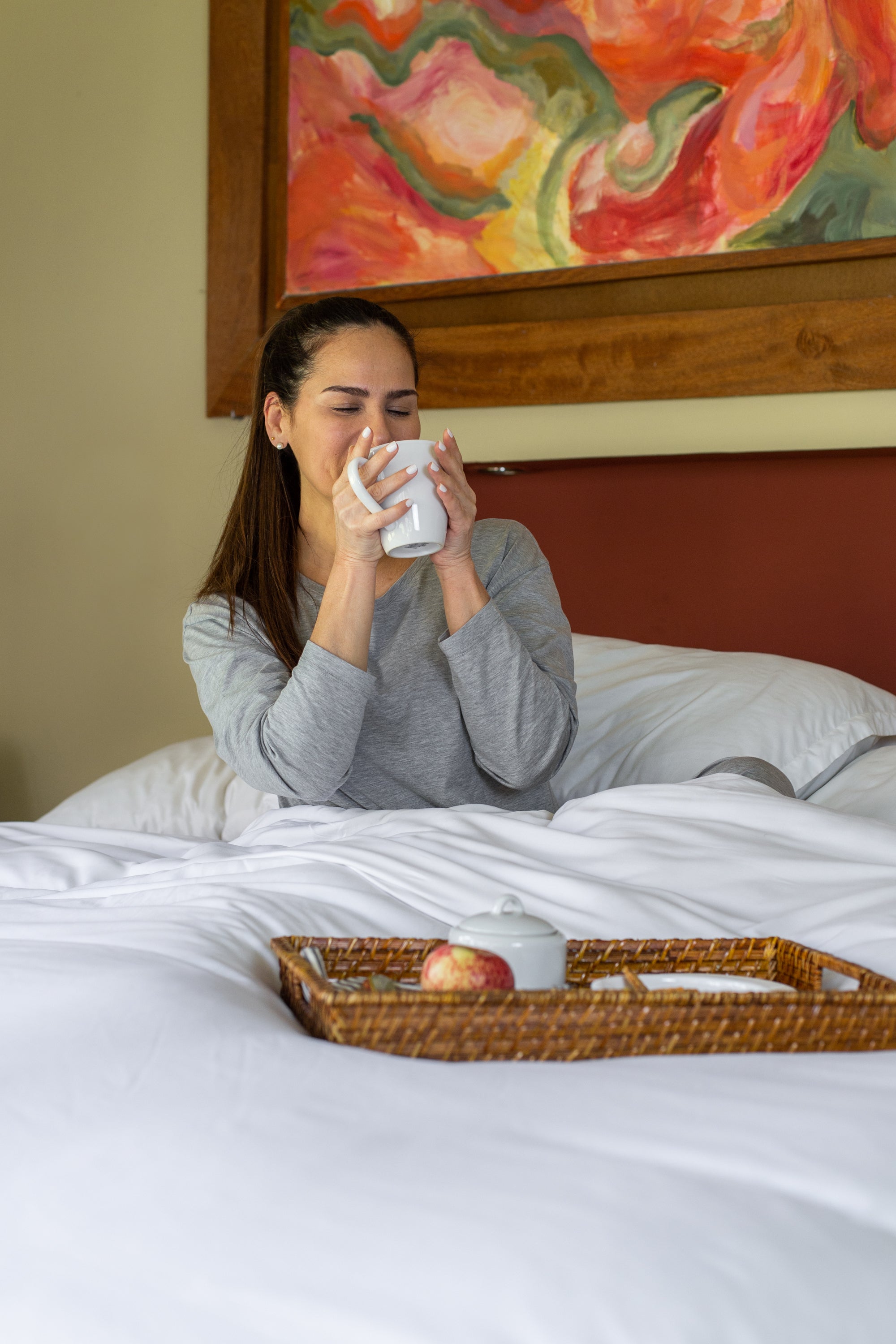 Set Cubreduvet Bambú 1800 Queen - Simoné x Homebrands