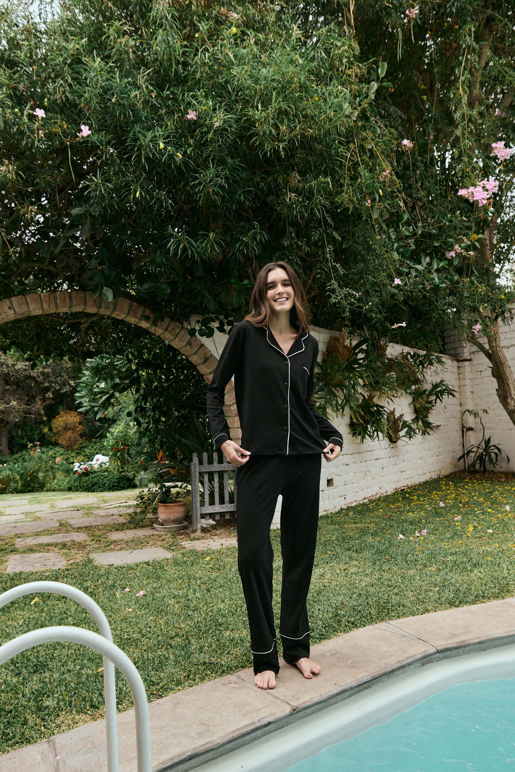 All Black Soft PJ