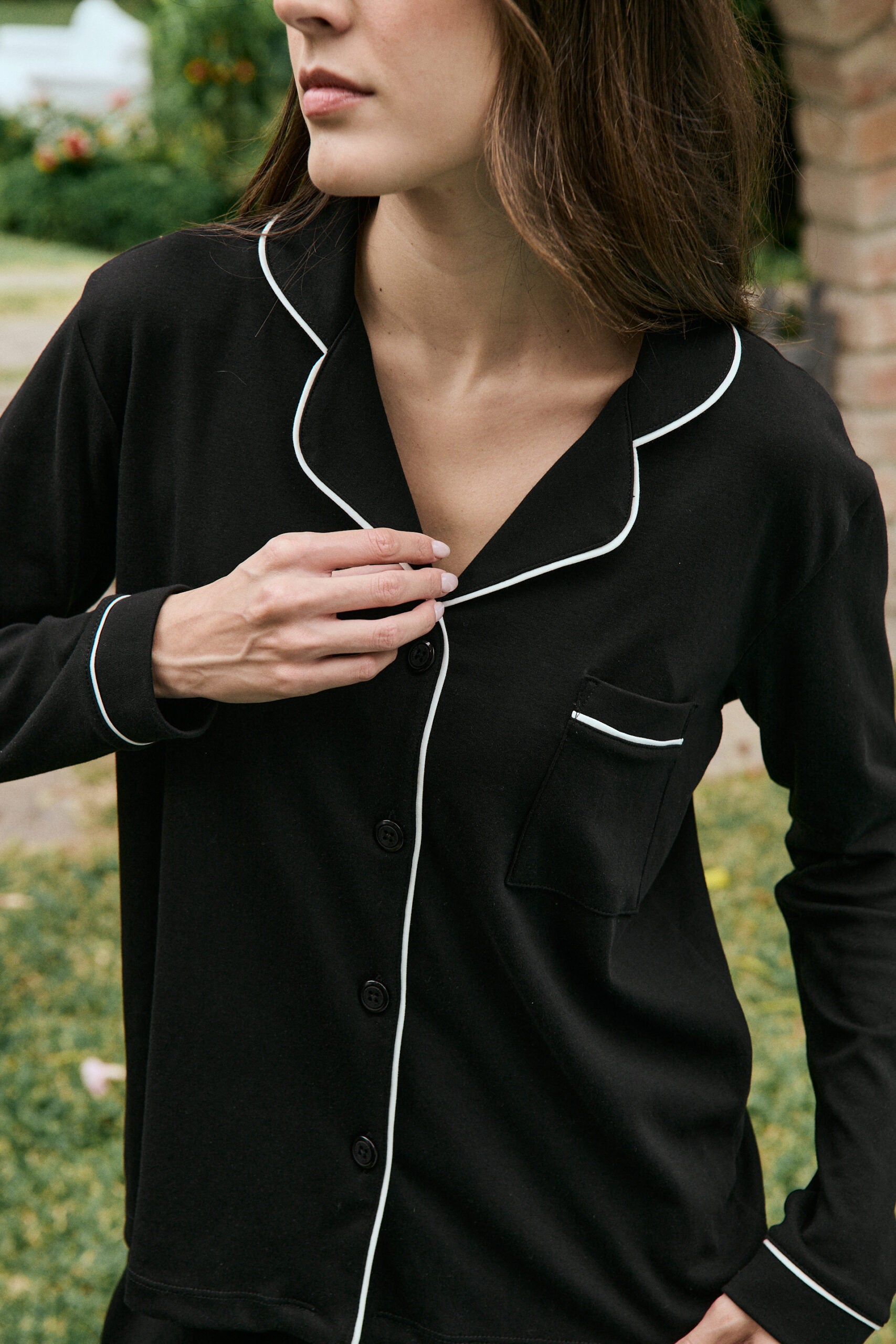 All Black Soft PJ