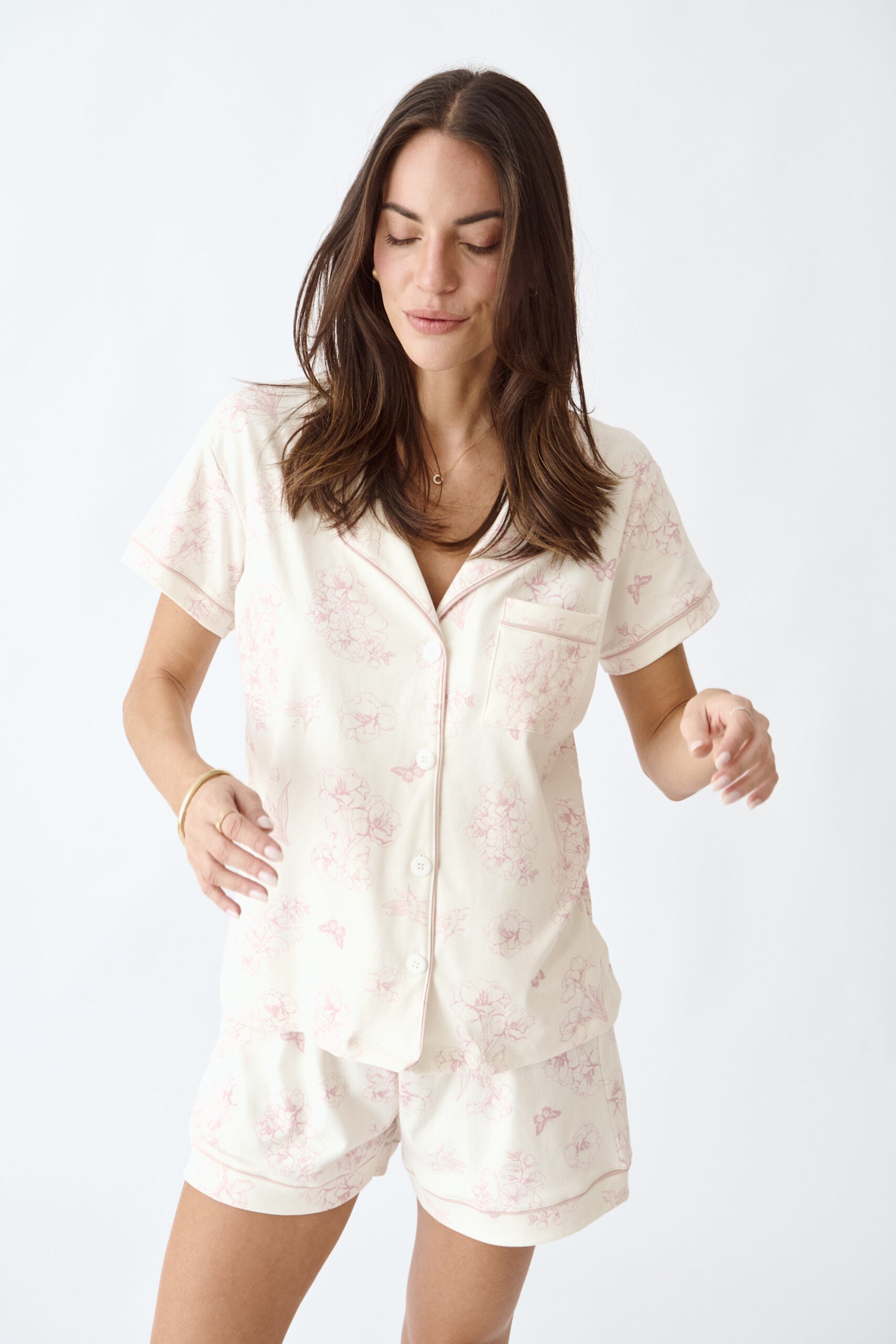 Floral Garden Pima Cotton