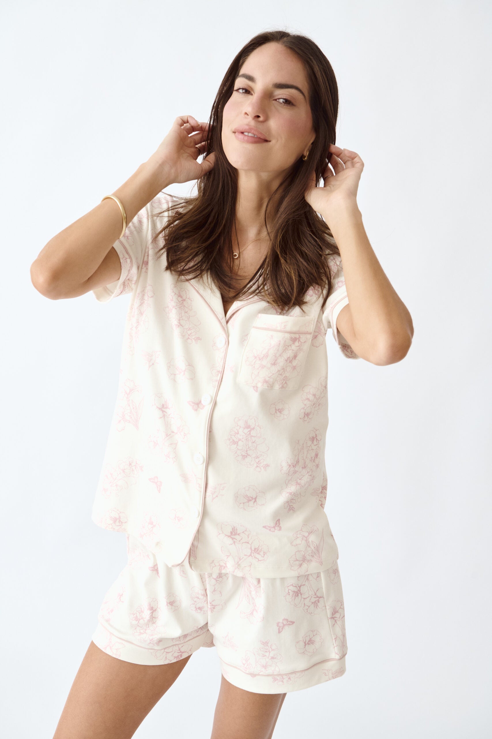 Floral Garden Pima Cotton
