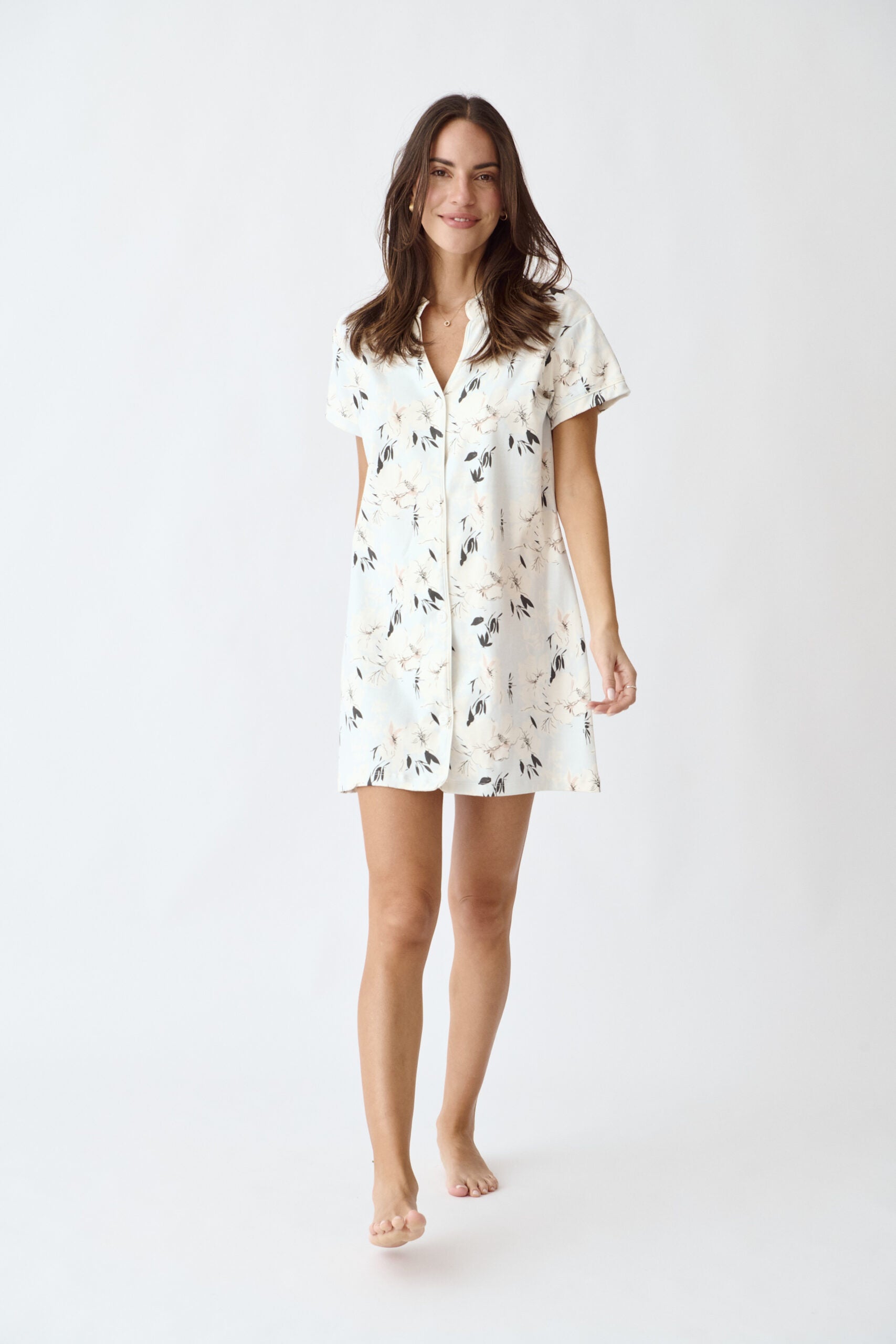 Morning Glory Pajama Dress