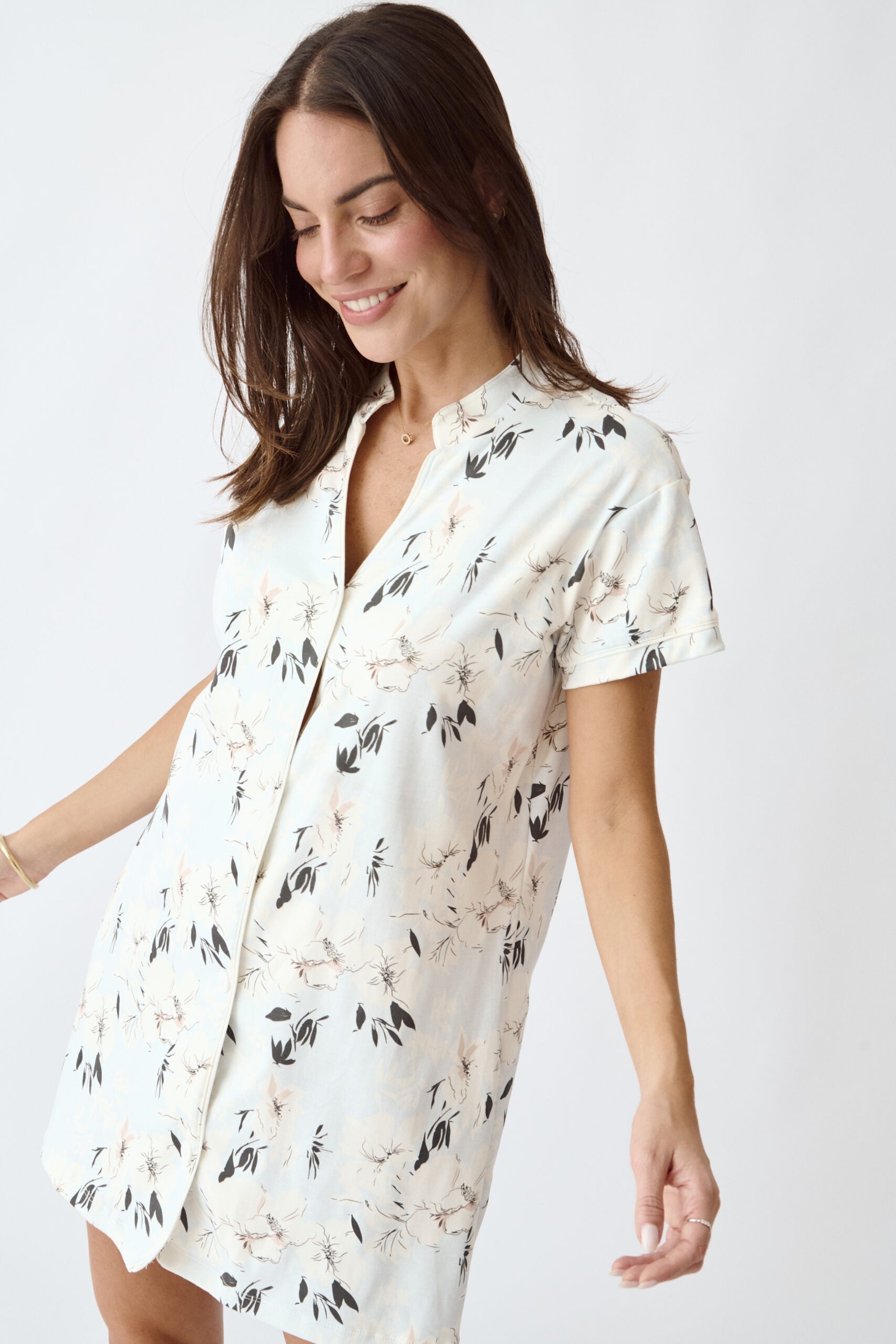 Morning Glory Pajama Dress