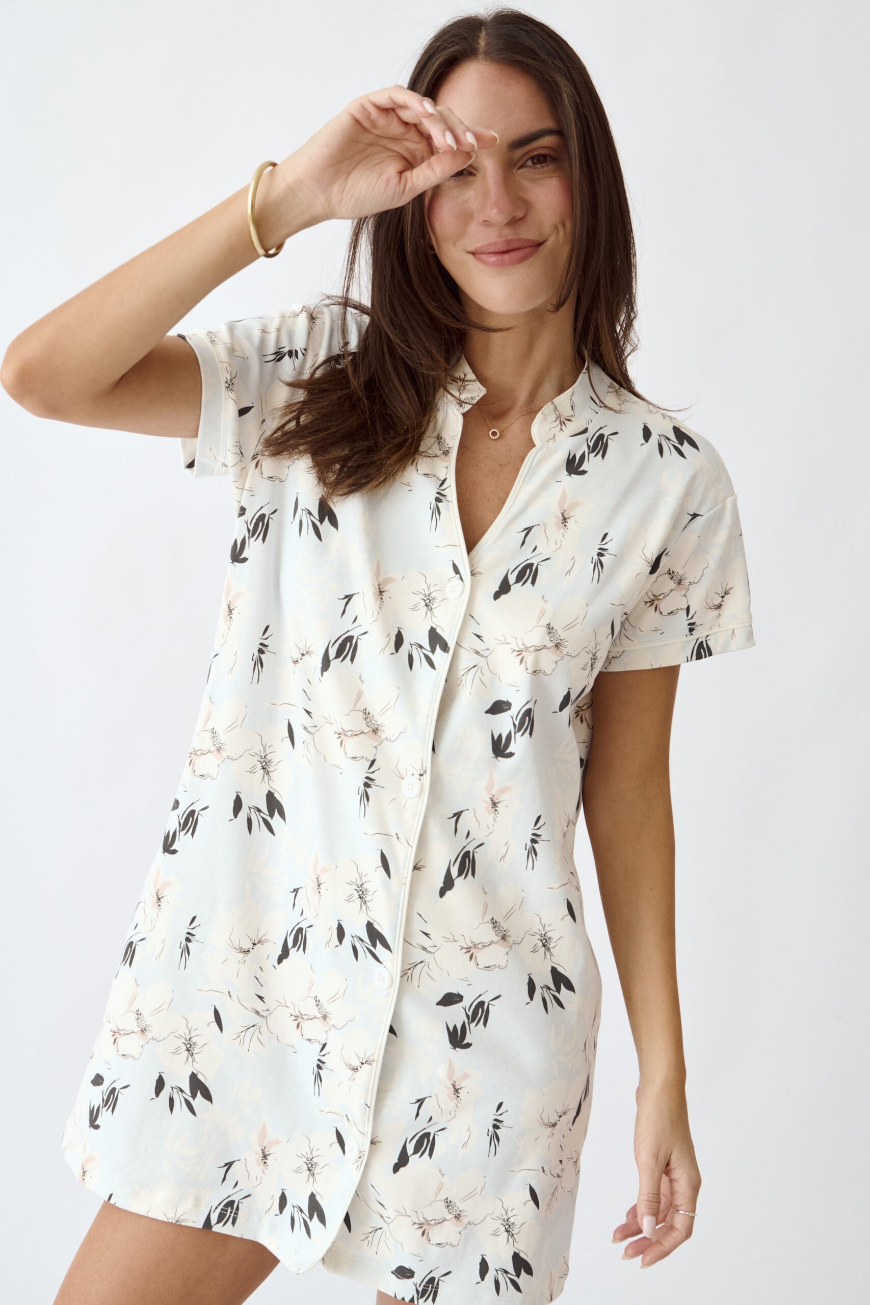Morning Glory Pajama Dress