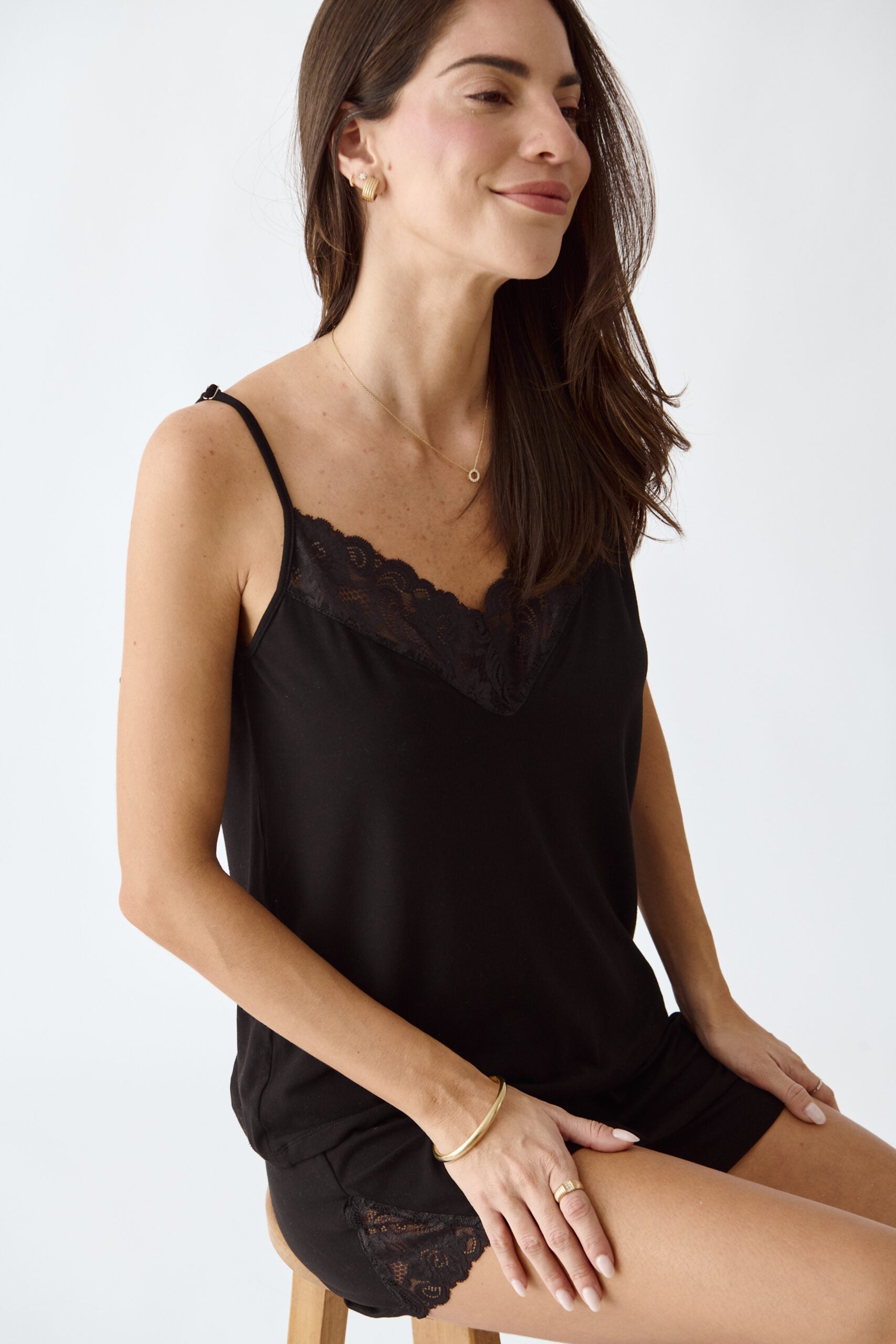 Breezy Black Lace