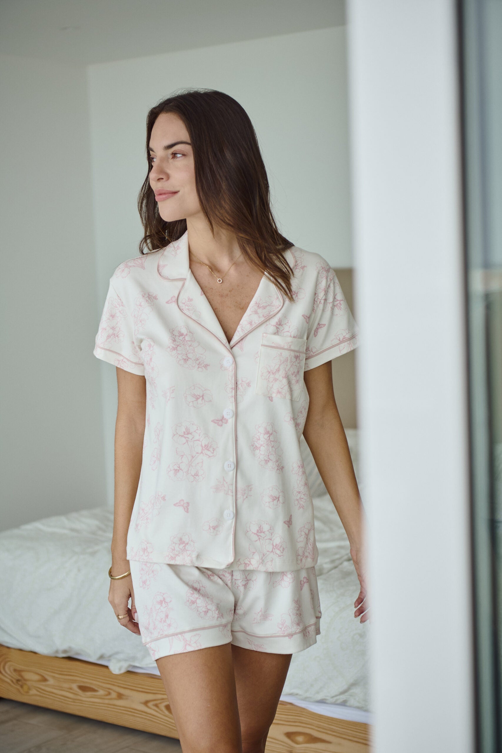Floral Garden Pima Cotton