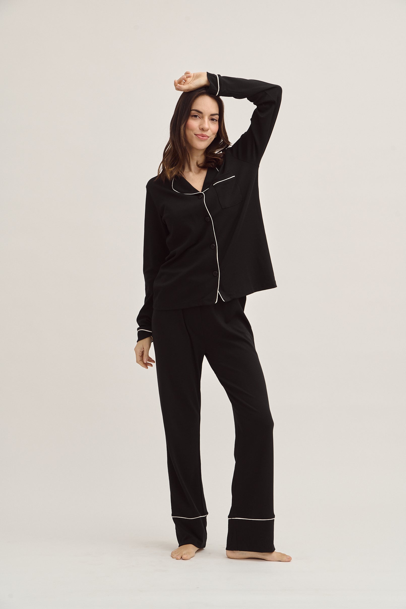 All Black Soft PJ