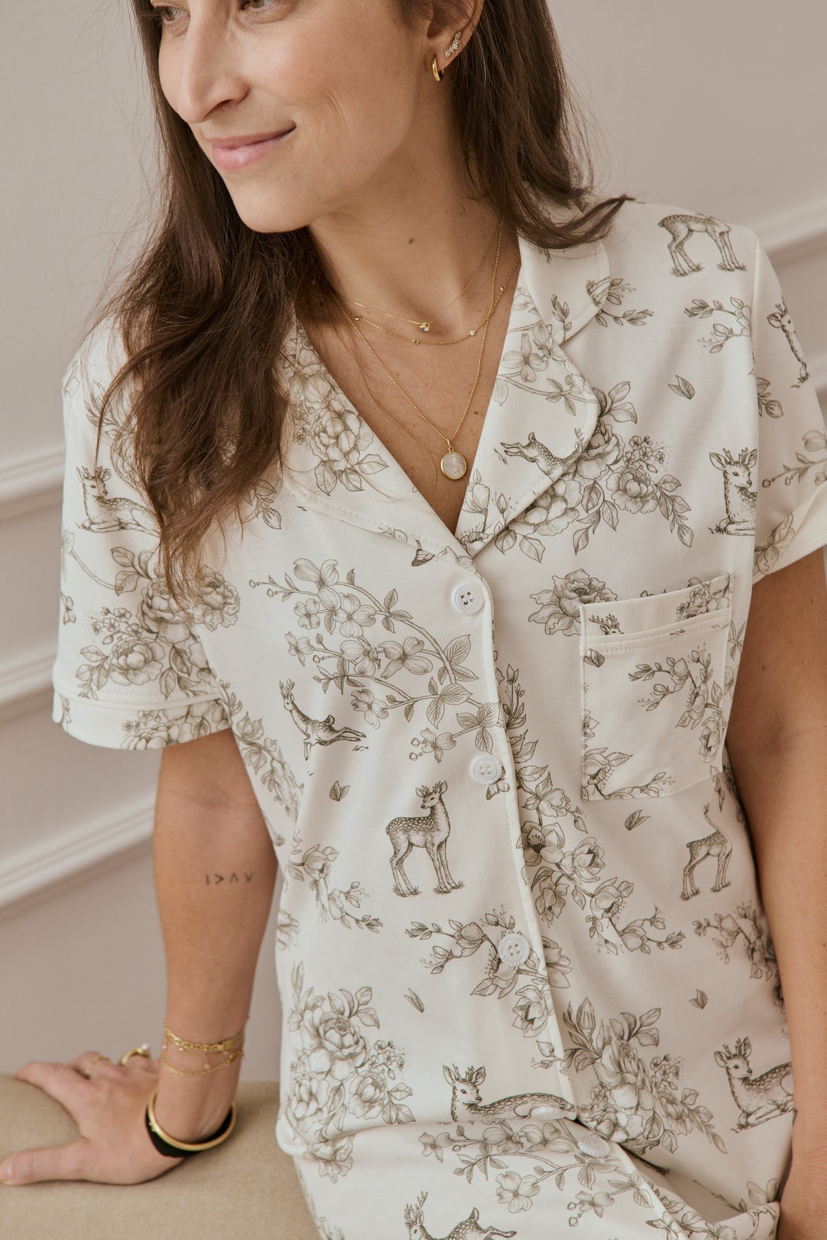 Deer Garden Dress - PREVENTA