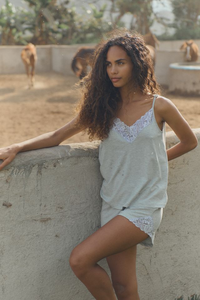 Breezy Grey lace