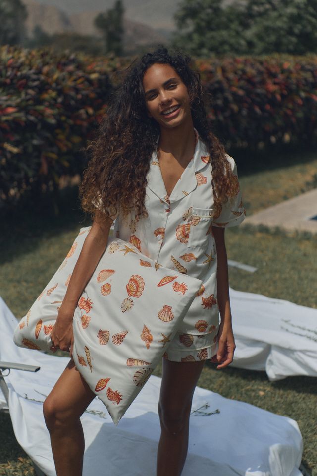 Funda Almohada - Conchitas Silk