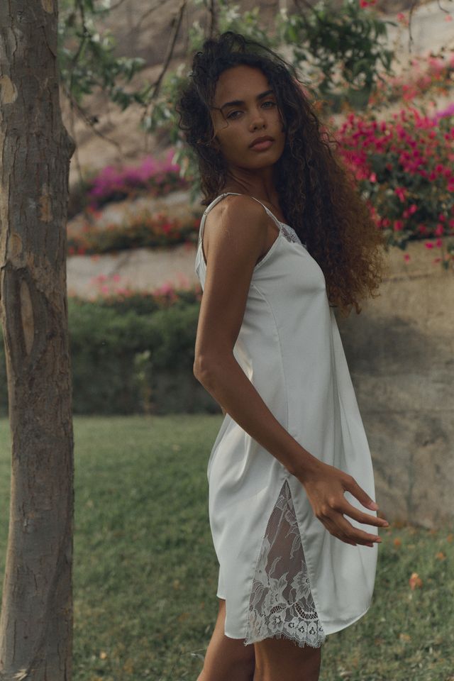 Bridal Silk Dress Short