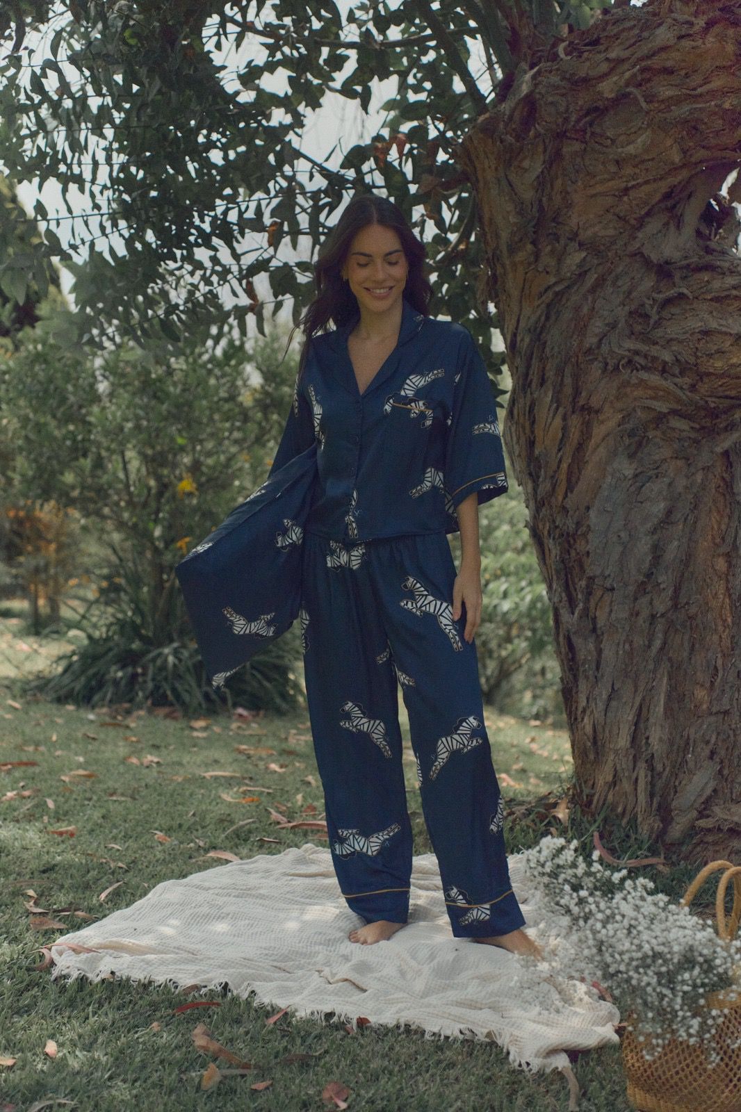 Timeless Blue Silk Mid Season