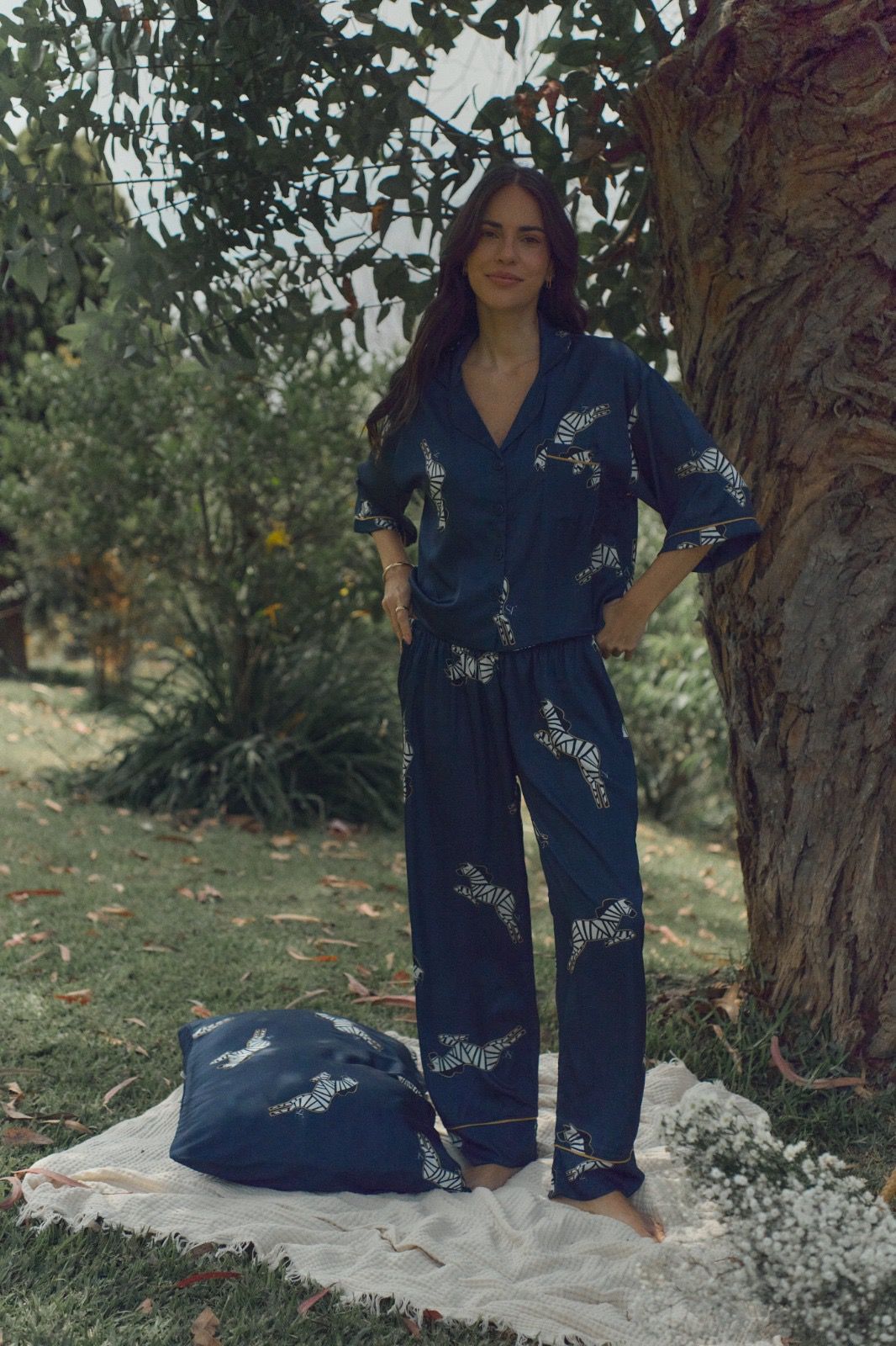 Timeless Blue Silk Mid Season