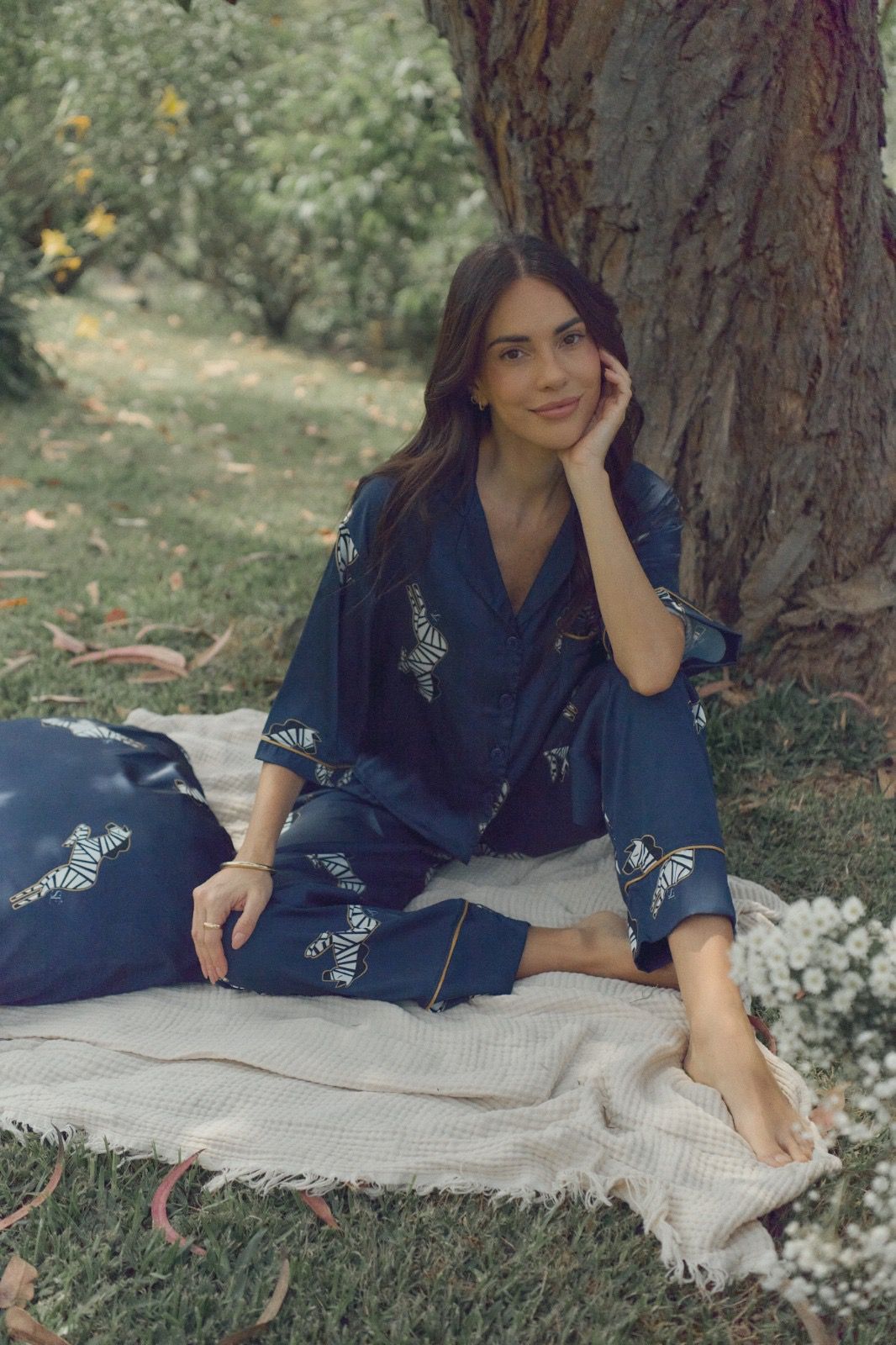 Timeless Blue Silk Mid Season