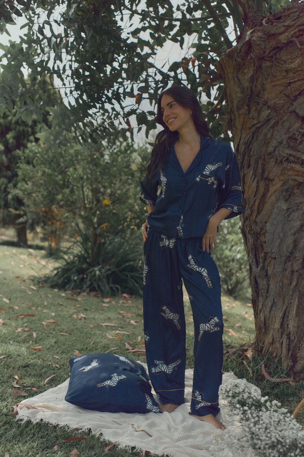 Timeless Blue Silk Mid Season