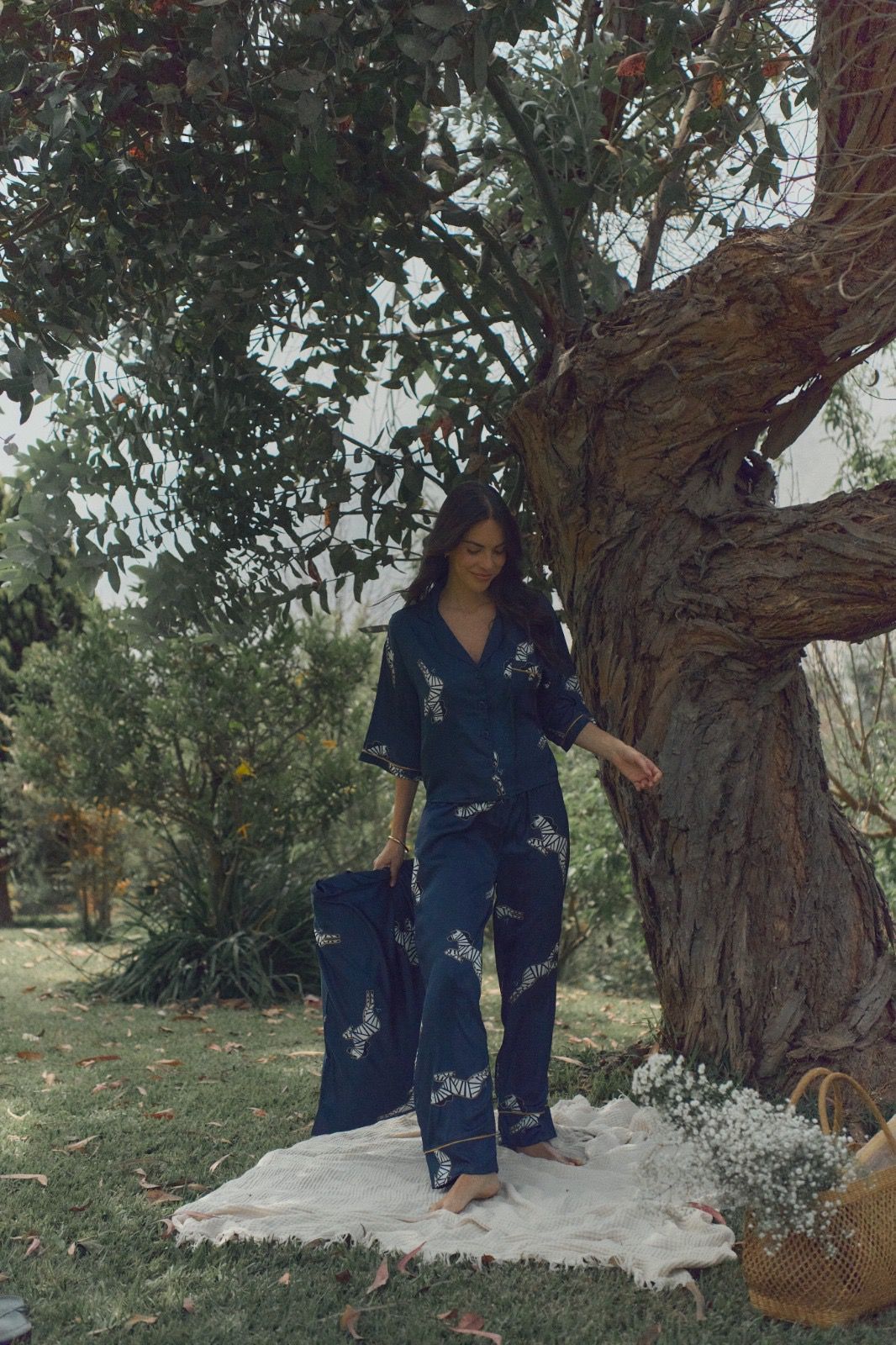 Timeless Blue Silk Mid Season