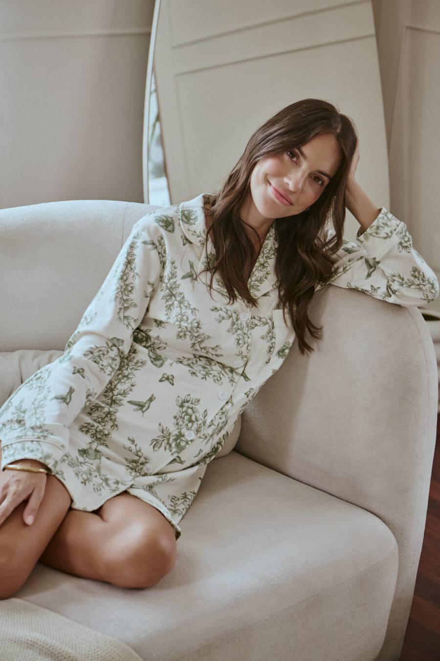 Pima Olive Groove Dress - FOR MOM - Imagen 2