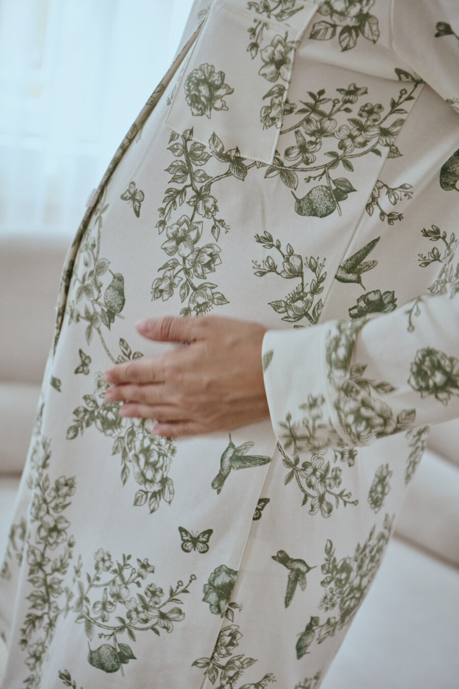 Pima Olive Groove Dress - FOR MOM - Imagen 9