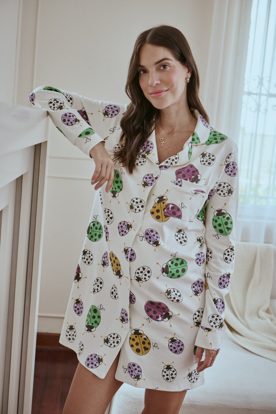 Pima Lullaby Dress - FOR MOM - Imagen 6