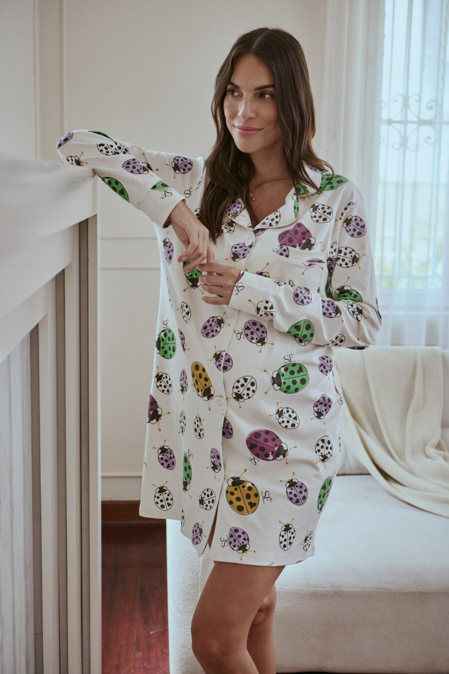 Pima Lullaby Dress - FOR MOM - Imagen 7