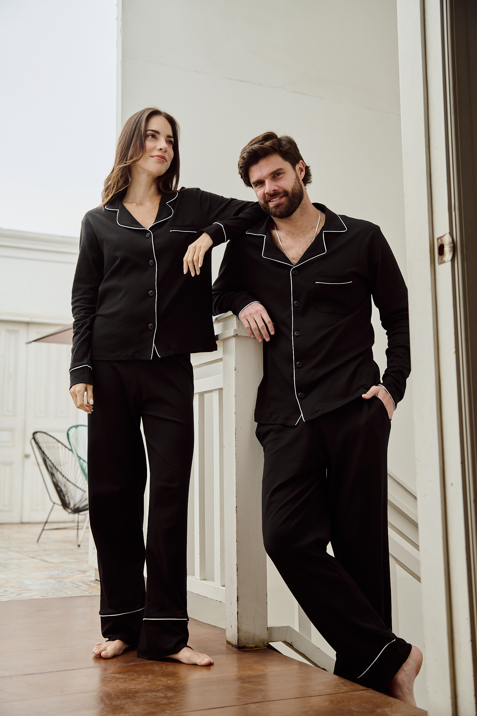 All Black Soft PJ - Imagen 2