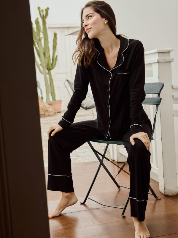 All Black Soft PJ