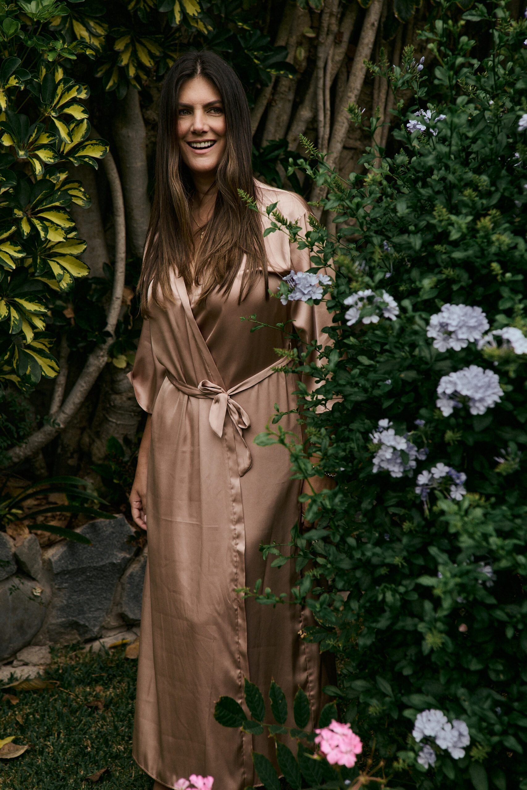Mocca Silky Robe - Imagen 5