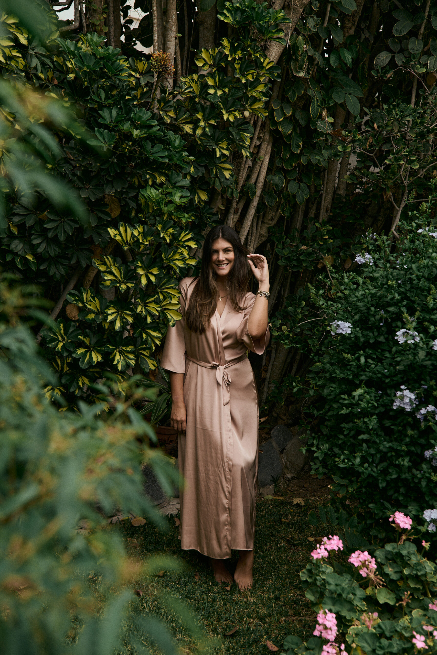Mocca Silky Robe - Imagen 6